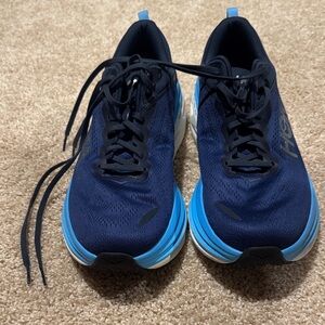 NWOT-Hoka Dark Blue and Light Blue Athletic Shoes